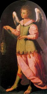 Ángel Con Incensario, Mirado A La Izquierda — Франциско Де Зурабон, Baroque
