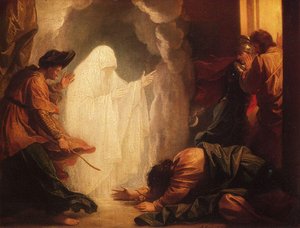 Saul And The Witch Of Endor — Benjamin West