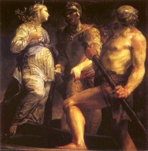 Aeneas With The Sybil And Charon — Giuseppe Maria Crespi
