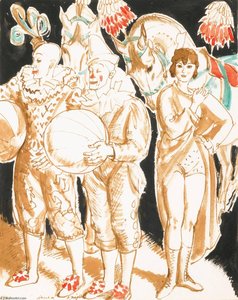 Circus Figures — Dame Laura Knight