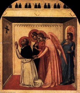 La tentación de Santo Tomás de Aquino