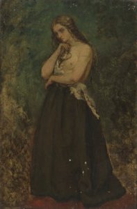 Study Of A Model — Алфред Стивенс