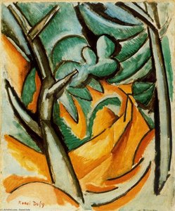 Green Trees In The Estaque — Raoul Dufy, Fauvism
