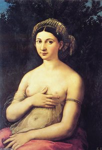 La Fornarina (also Known As Portrait Of A Young Woman) — Raphael, High Renaissance