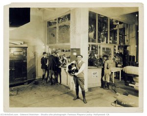 Título Traducido: Estudio Sitio Fotografía, Estrella Famosa – Compañía Lasky, Hollywood, Ca — Edward Steichen, Pictorialist Photography
