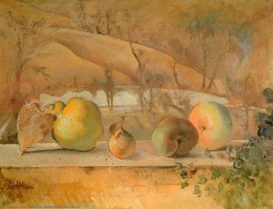 Still Life With Lamp — Balthus, Expressionism