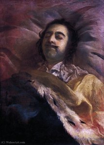 Peter I On His Deathbed — Iván Nikitich Nikitin