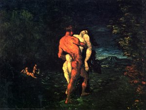 The Abduction — Paul Cézanne