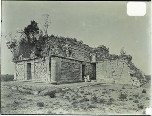 Photograph Of Chichén Itzá Taken By A.p. Maudslay — Alfred Percival Maudslay