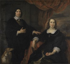 Portrait Of A Couple — Govert Teunisz Flinck