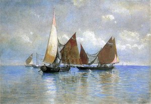 Venetian Fishing Boats — William Stanley Haseltine