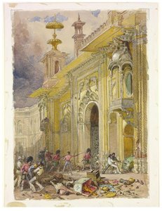 View Of The Kaiser Bagh In Lucknow — Кримский Симпсон