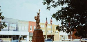 Statue Of Liberty, Leon, Iowa, From The Portfolio Statues Of Liberty — Arthur Taussig