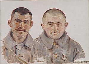 Deux Prisonniers Bulgares, Février 1918 — Joseph-félix Bouchor
