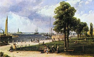 New York Harbor And Battery — Andrew Melrose