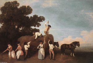 Haymaking — George Stubbs