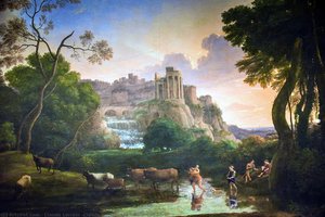 Ideale Ansicht Von Tivoli — Claude Lorrain (claude Gellée)
