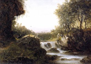 The Walking Tour — John Frederick Kensett, Hudson River School