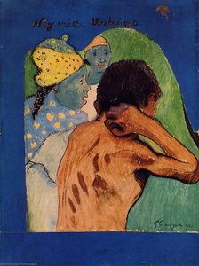Negreries Martinique — Eugène Henri Paul Gauguin, Post-impressionist Style