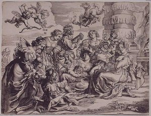 The Garden Of Love — Christoffel Jegher, Baroque
