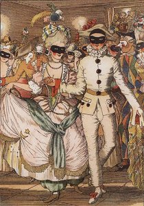 Book Of The Marquise. Illustration 8 — Konstantin Andreevic Somov