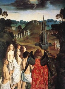 Way To Paradise (detail) — Dierik Bouts Mlađi