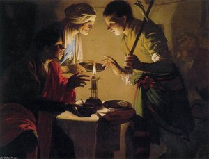 Esau Selling His Birthright — Hendrick Terbrugghen