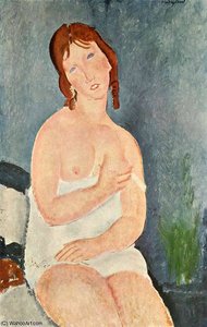 Untitled (7474) — Amedeo Clemente Modigliani