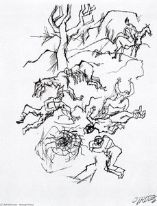 Schlachteeld — George Grosz