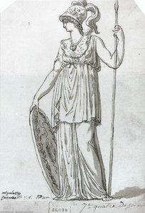 Minerve — Jacques-louis David