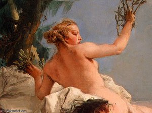 Apollo Pursuing Daphne — Giambattista Tiepolo