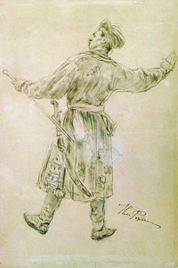 Figure Of Dancing Man — Ilya Yefimovich Repin