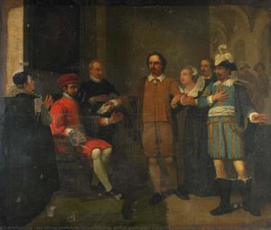 Jacob Simonsz De Rijk Getting The Spanish Governor-general Requesens To Release Marnix Van Sint Aldegonde, 1575, Jan Willem Pieneman, 1805 - 1808 — Jan Willem Pieneman