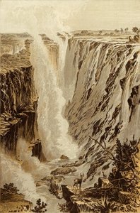 The Victoria Fall, Zambesi — Thomas Baines