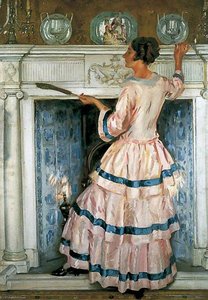 Mrs Kelsey In Pink — William Bruce Ellis Ranken