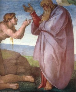 Creation Of Eve (detail) — Michelangelo Buonarroti