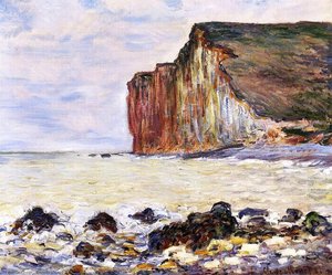 Cliffs Of Les Petites-dalles — Клод Моне, Impressionism