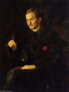The Art Student Aka Portrait Of James Wright — Thomas Eakins