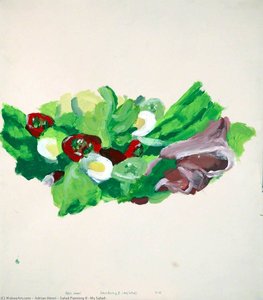 Salad Painting Ii (my Salad) — Adrian Henri