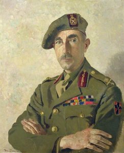 Major General E. Phillips, Cbe, Dso, Mc, Director Of Medical Services, British Liberation Army — Doris Clare Zinkeisen