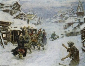 The Jesters — Apollinari Vasnetsov