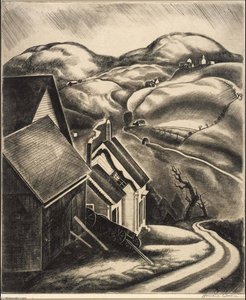 The Valley — Howard Cook