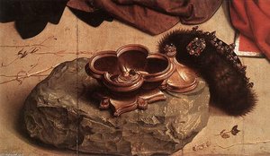 Monforte Altarpiece (detail) (15) — Hugo Van Der Goes, Early Netherlandish Renaissance