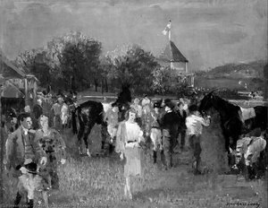Saddling Paddock Rolling Rock