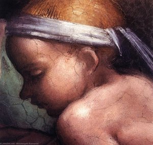 Ancestros De Cristo (detalle)3 — Miguel Ángel