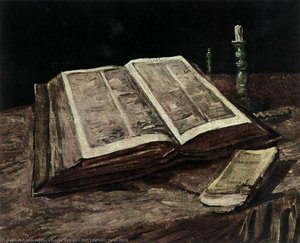 Still Life with Open Bible