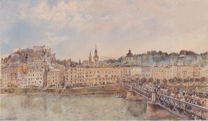 View Of Salzburg — Rudolf Von Alt