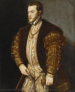 Philip Ii Of Spain — Titian Ramsay Peale Ii, Baroque