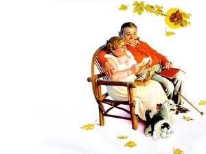 Fondly Do We Remember — Norman Rockwell