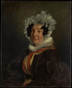 Madame Henri François Riesener (félicité Longrois, 1786–1847) — Eugène Delacroix, Romanticism